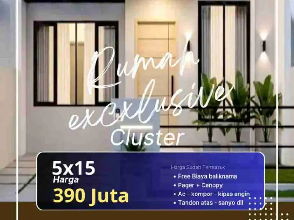 rumah cluster murah mepet benowo Surabaya barat. harga murah poll