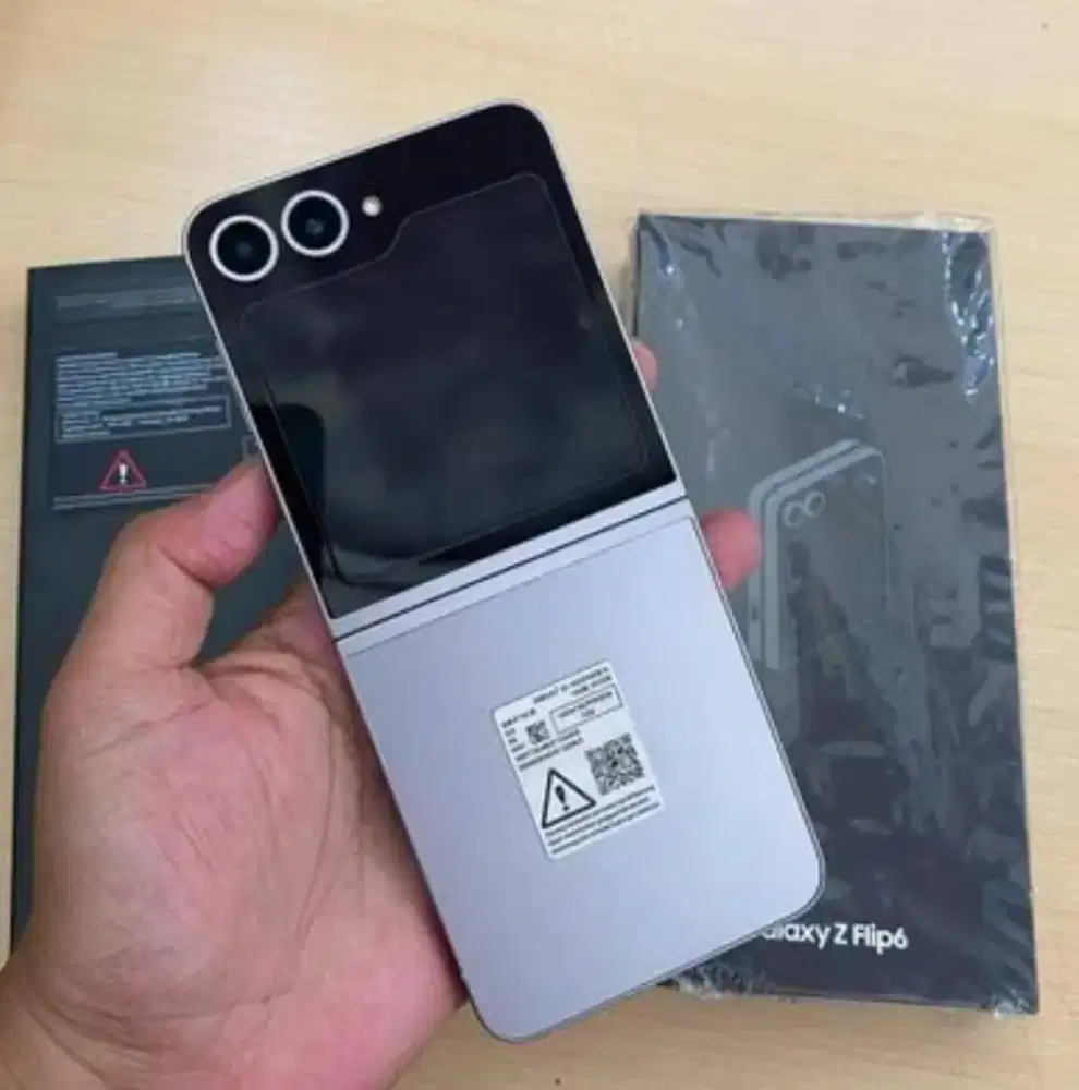 Murah hp samsung Z Flip 6 5G 12/256 lkp, bs TT