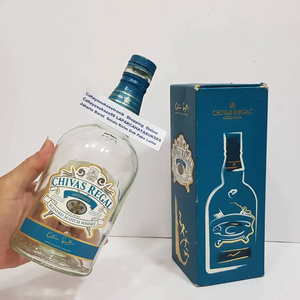 Koleksi Botol Kosong Pajangan Dekorasi Kamar Civas Box Hijau 700ml