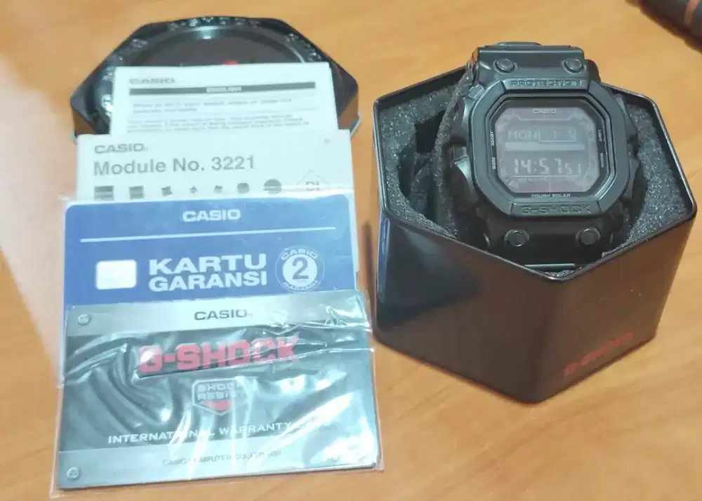 Jam G-Shock GX-56BB Black Ex Resmi fullset