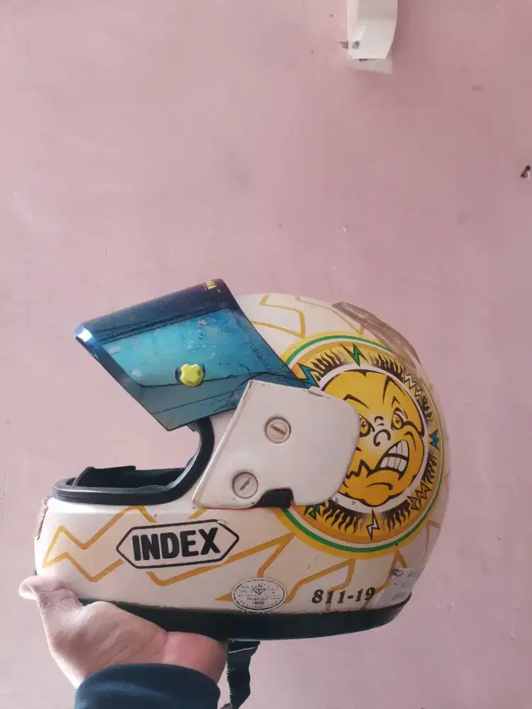 Helm Full face index Thailand Original motif vr46