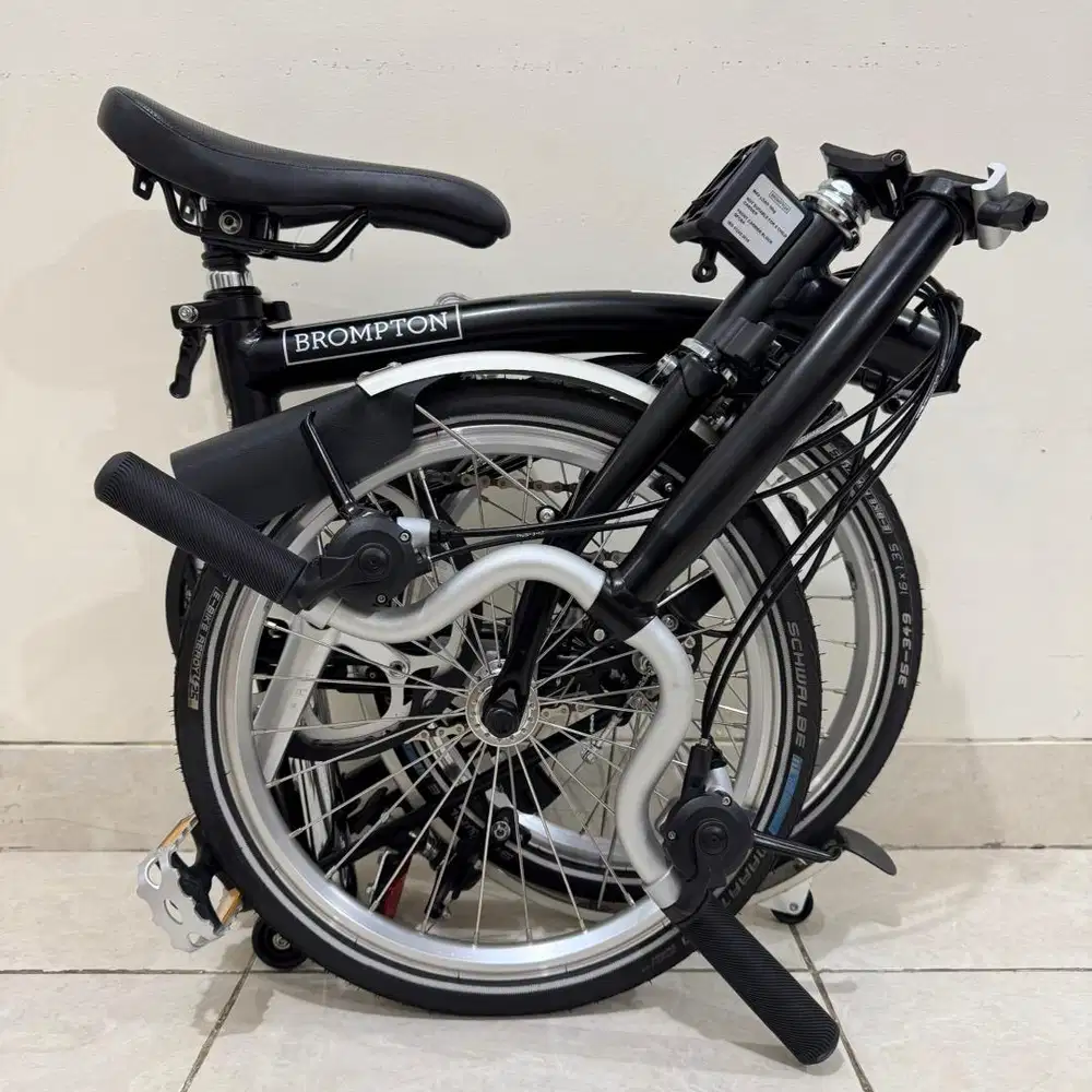 BROMPTON M6L BLACK 2021 - LIKE NEW