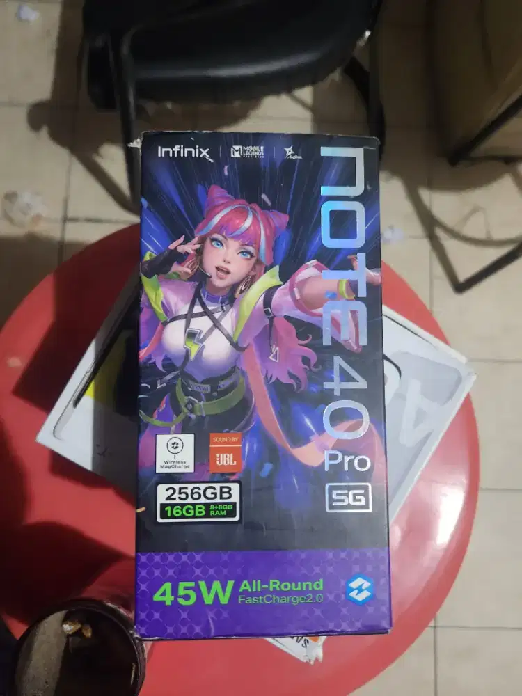 Murah hp infinix Note 40 pro+ plus 5G 12/256 lkp, bs TT