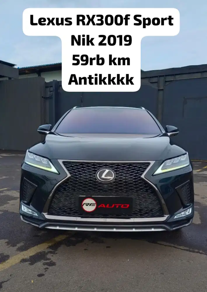 LEXUS RX300f SPORT AT 2019 HITAM