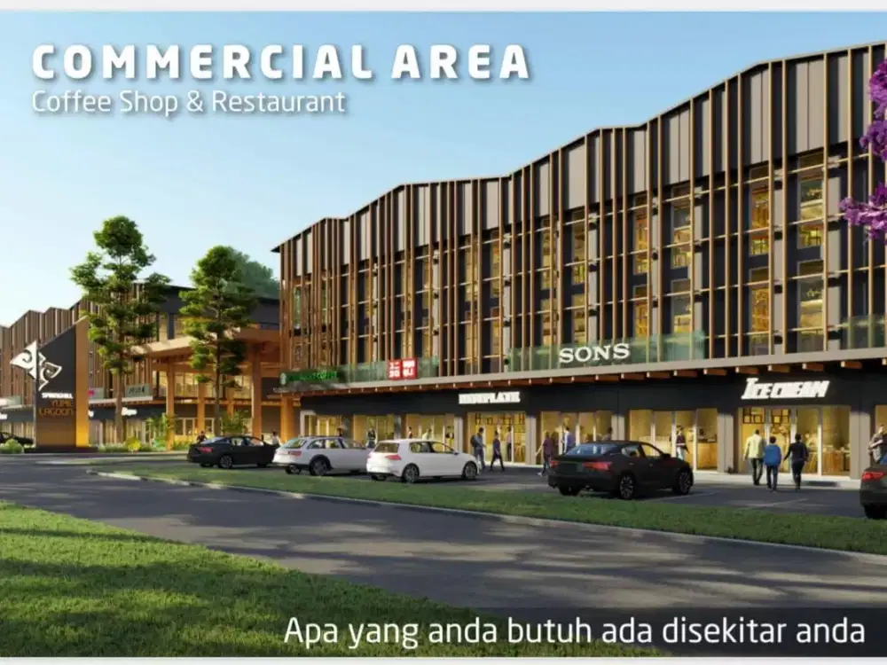 PELUANG BISNIS BESAR DI RUKO SPRINGHILL YUME LAGOON,BOGOR
