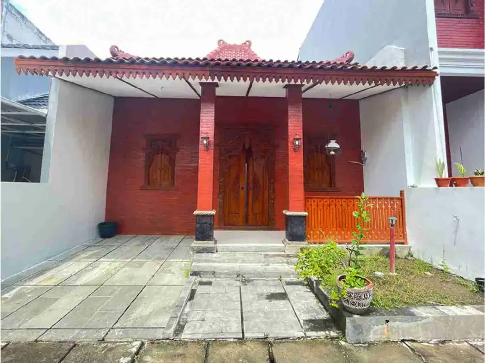 Dijual rumah d'joglo Gajahan cluster Colomadu