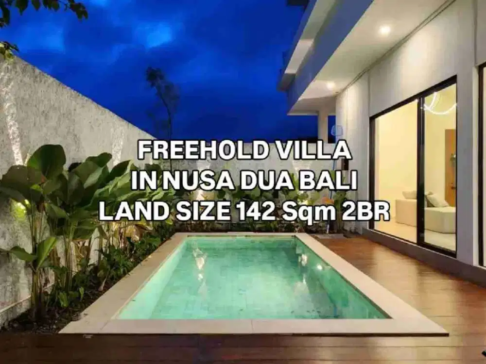 Brandnew Villa 2 BR di Kutuh Nusa Dua Badung Bali