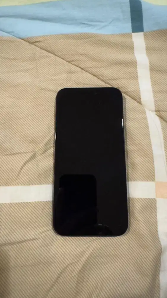 iPhone 15 Pro Max 256GB Titanium Black Fullset Ex Garansi Resmi