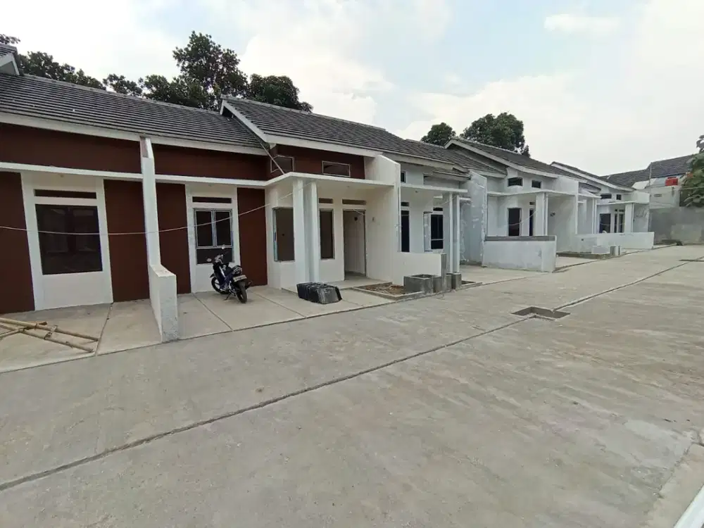Rumah dijual DP 0% Siap Huni