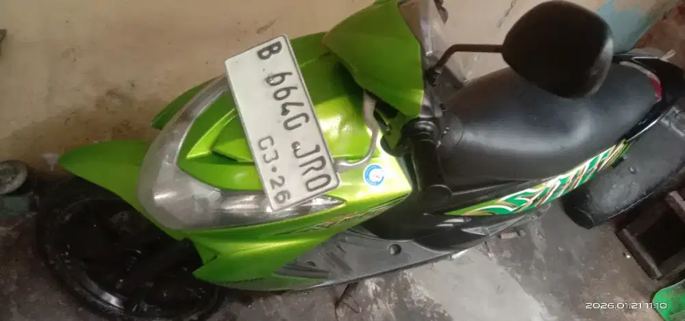 Motor Mio Soul Hijau