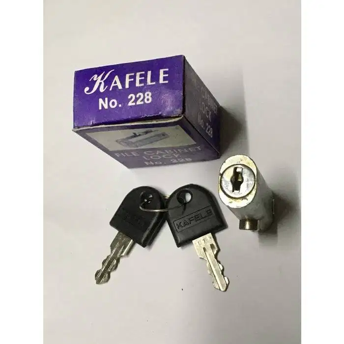 Kunci Kabinet Arsip Kafele No 228 File Cabinet Lock Pintu Laci Kantor