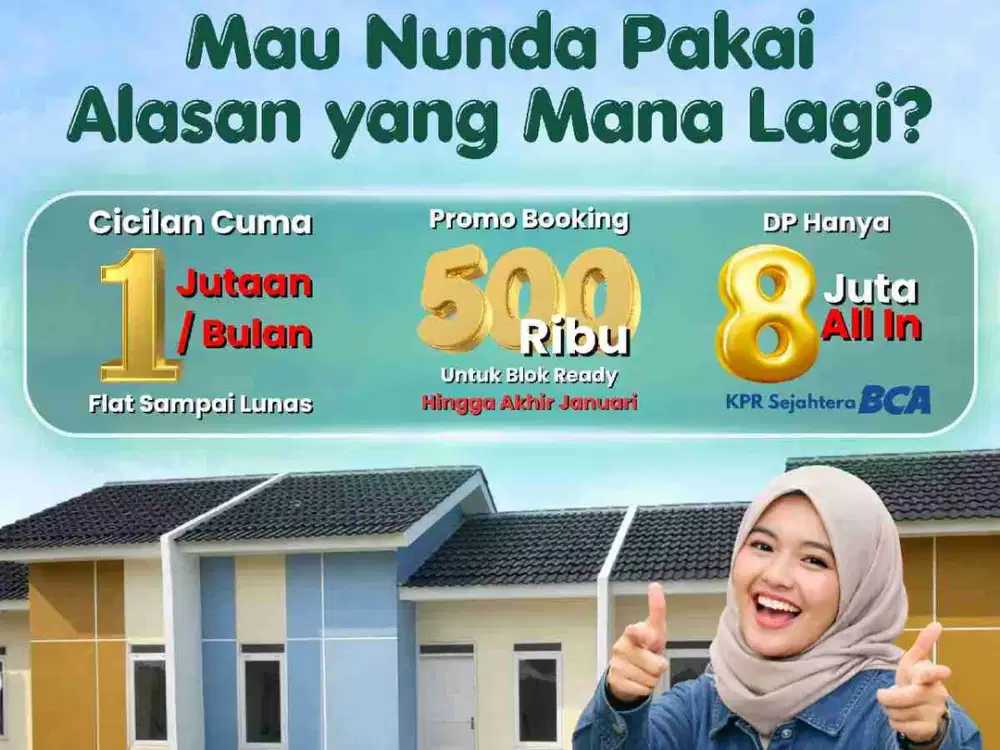 Rumah subsidi harga terjangkau