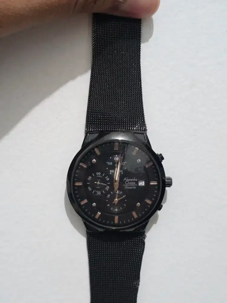 ALEXANDRE CHRISTIE CHRONO FULL BLACK