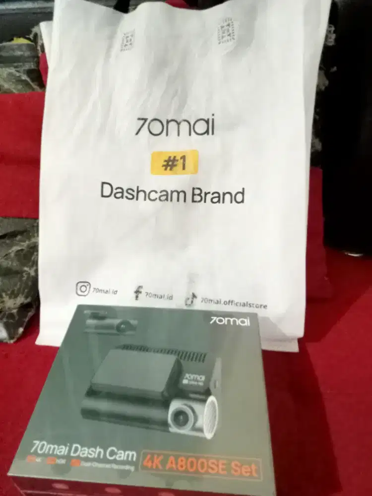 Dash cam mobil ( 4k A800SE )