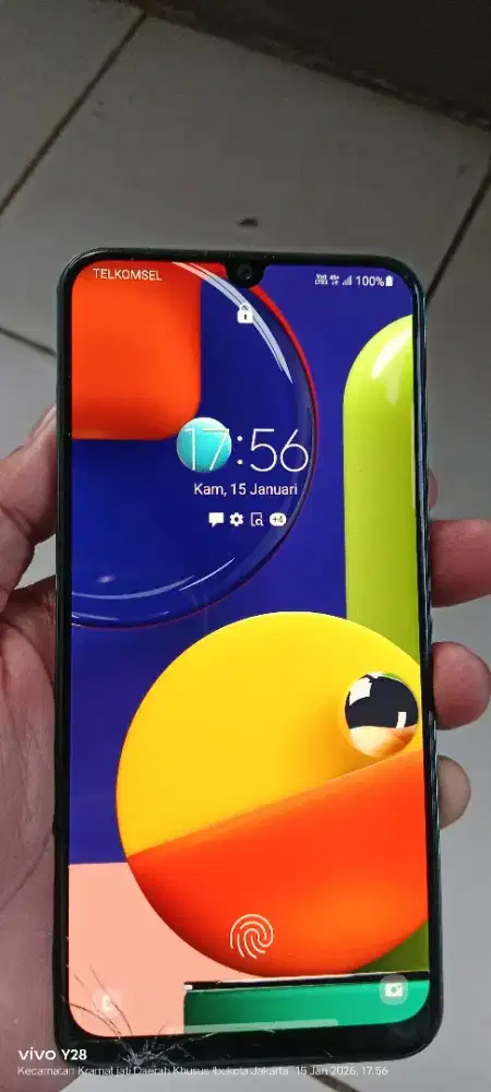 Samsung a50s   4/64 mnus retak normal smua orian NFC