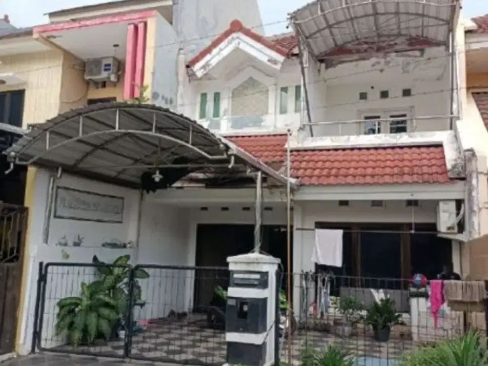 Rumah Pantai Mentari blok depan Row jalan 3mobil, Strategis