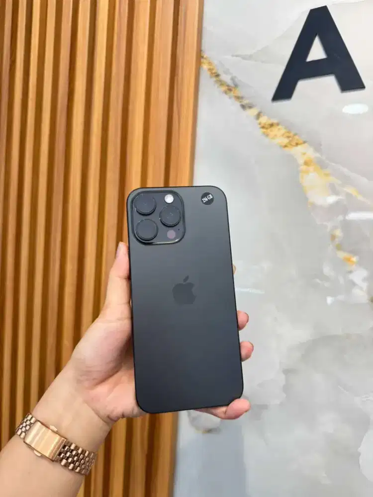 iPhone 16 PM 256 Black  iBox Garansi aktf s/d juni 2026 bh 100%