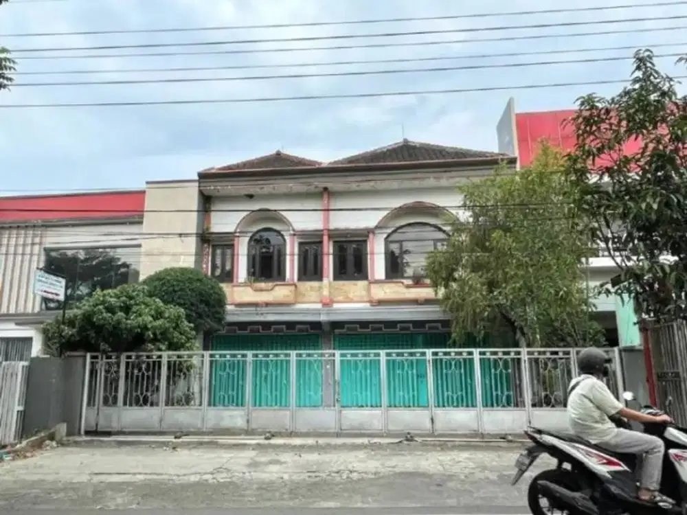 RUMAH USAHA NOL JALAN RAYA SULFAT, MALANG, STRATEGIS MURAH HITUNG TANAH