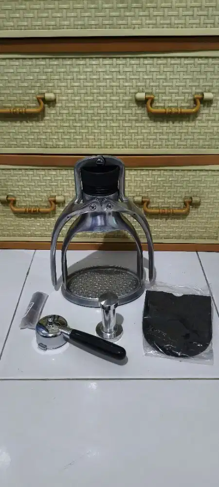 Mesin Alat Kopi Espresso Manual Brew Rokpresso Rok Presso Siap Pakai