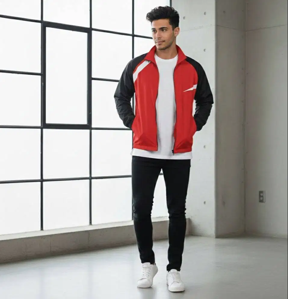 Jaket Olahraga Bahan Mikro