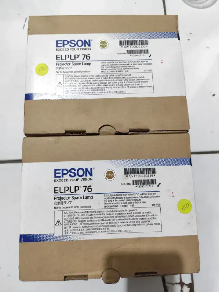 Lampu Proyektor Epson ELPLP76 Baru Original | Proyektor EB-G Series