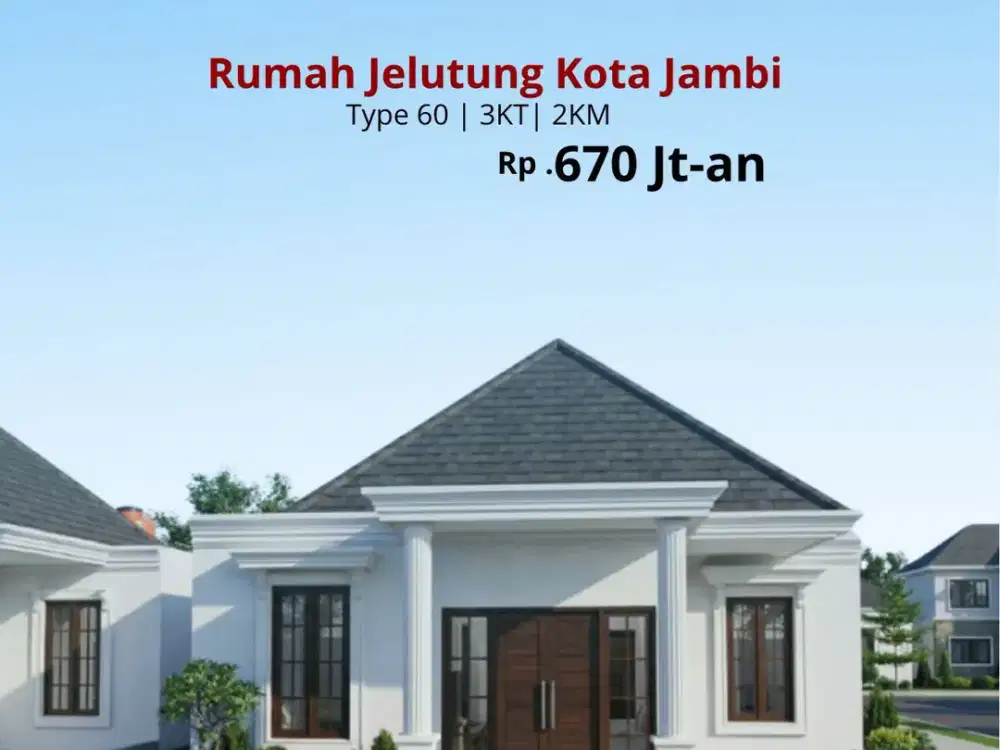 Dijual Rumah Jelutung Kota Jambi Gratis umroh