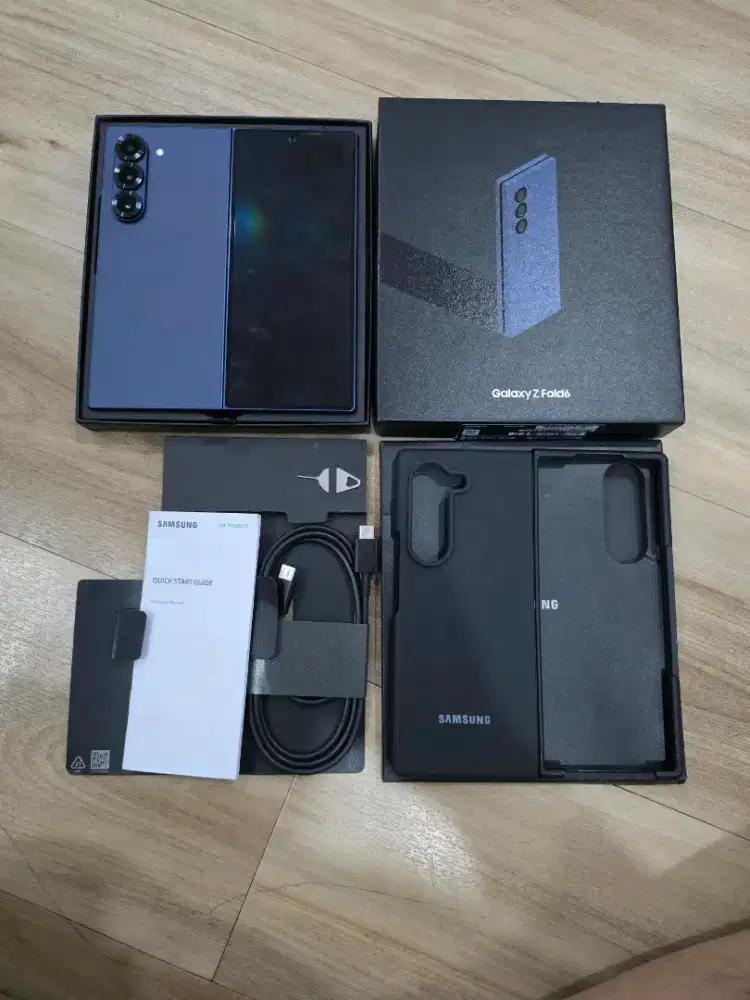 Fold 6 12/256 fullset ori,nominus(lecet pemakaian,ada dent2 kecil)