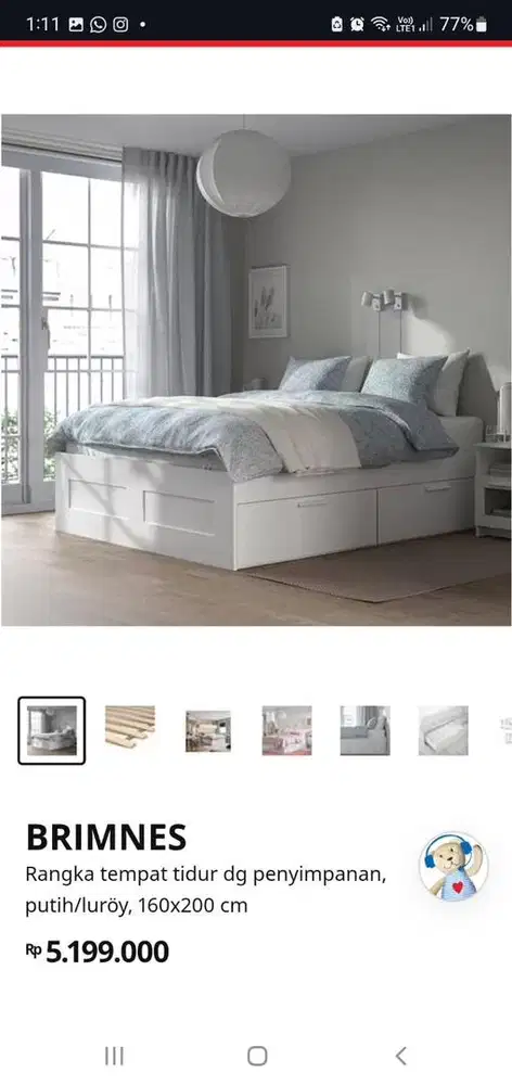 IKEA - tempat tidur dan kasur