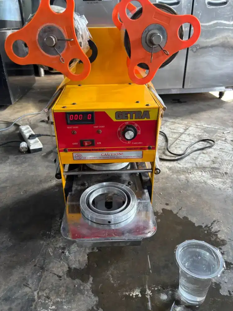 Mesin cup Sealer semi outomatis getra ET-A9