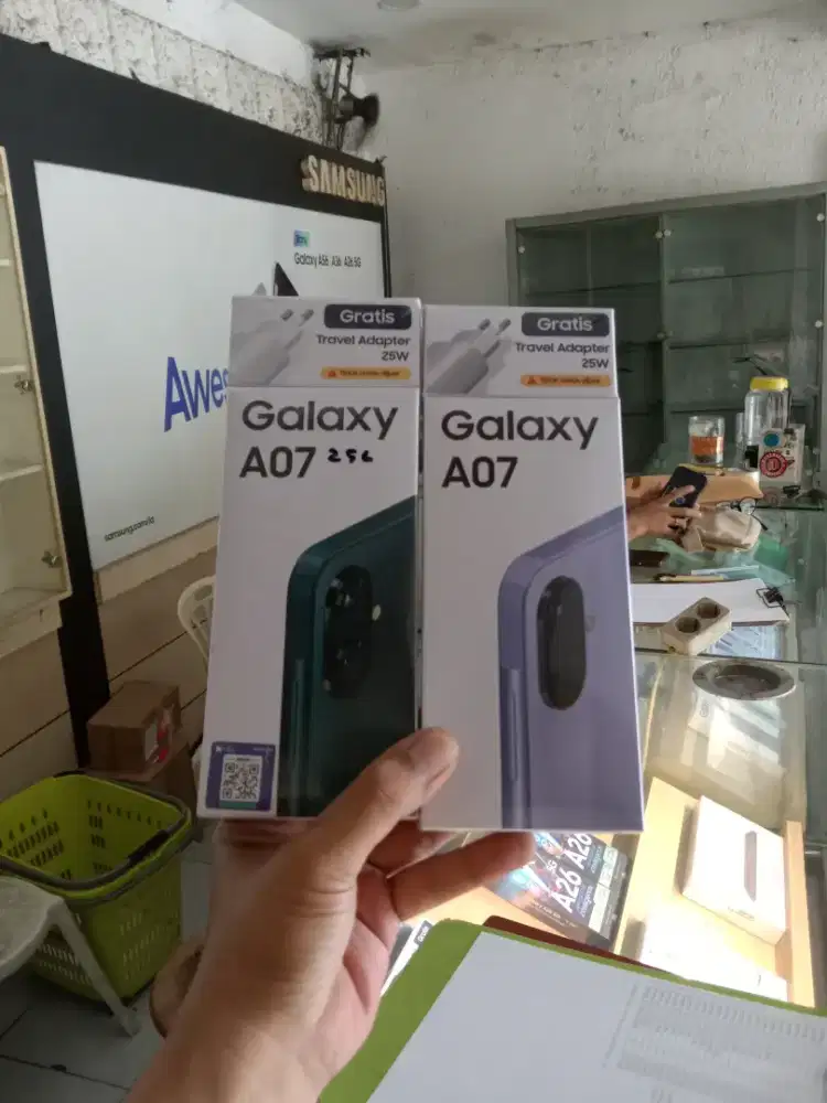 Fast respon WA Samsung Galaxy A07 8/256 Garansi resmi SEIN 1thn