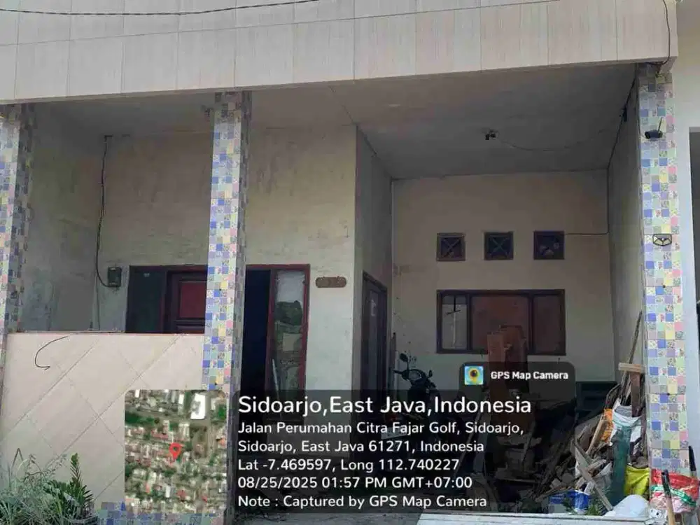 DIJUAL RUMAH 

PERUM CITRA FAJAR GOLF AT 2000 BLOK F - 2203
KEL. : GEBANG
KEC  : SIDOARJO
KAB  : SIDOARJO