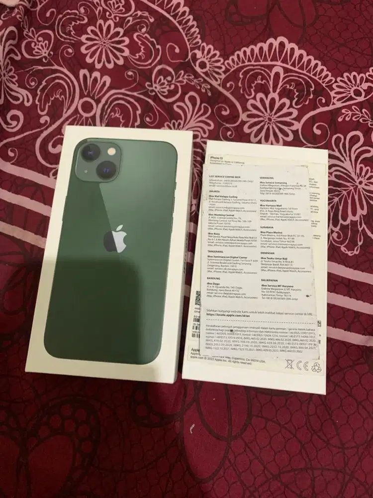 Iphone 13 128gb ibox fullset ori