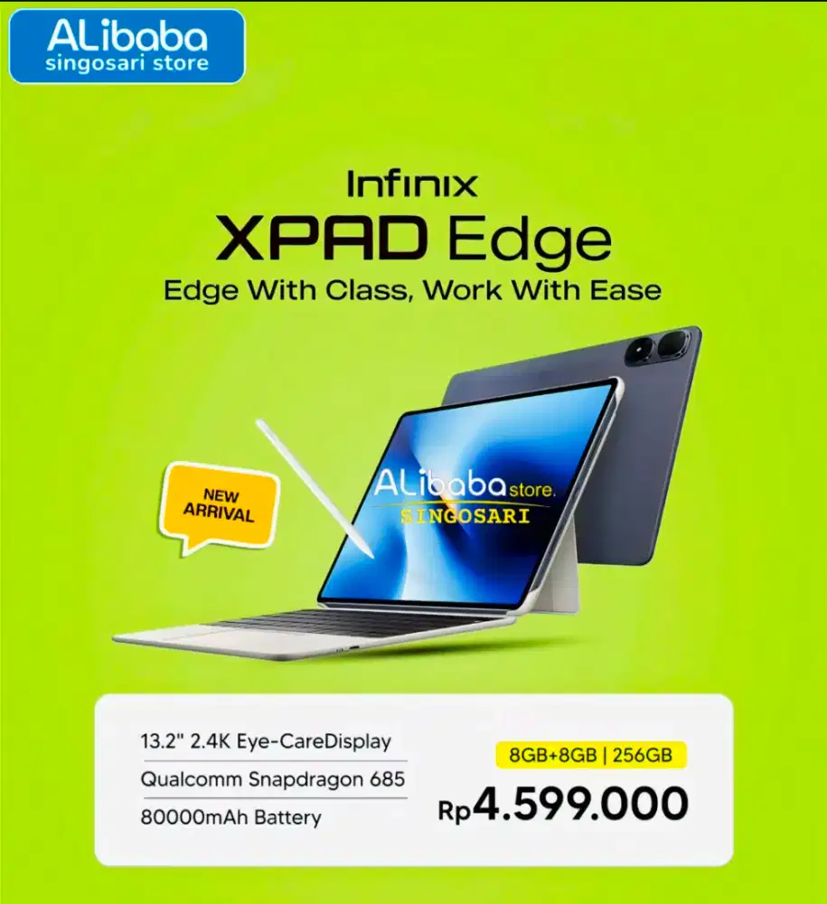 POV: Punya Tab Layar Gede Cuma 4 Juta! Infinix Xpad Edge 8/256GB