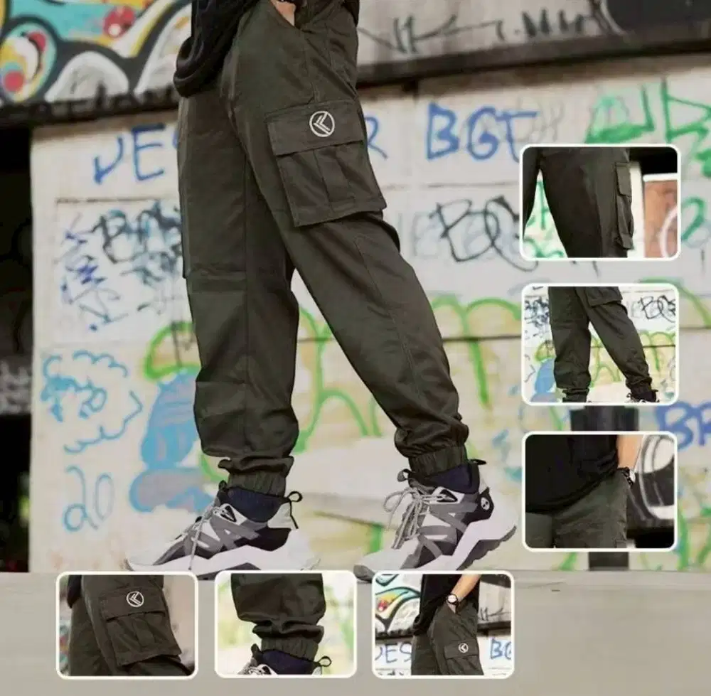Celana Panjang Jogger Tactical Olahraga Kekinian