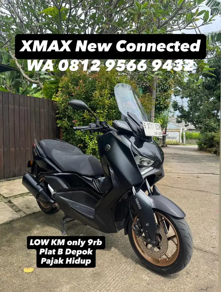 XMAX Plat B depok Low km 9rb only