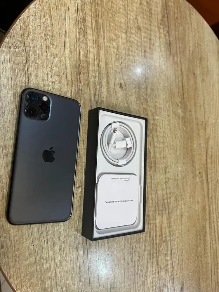 iphone 11 pro 256gb benar grey new
