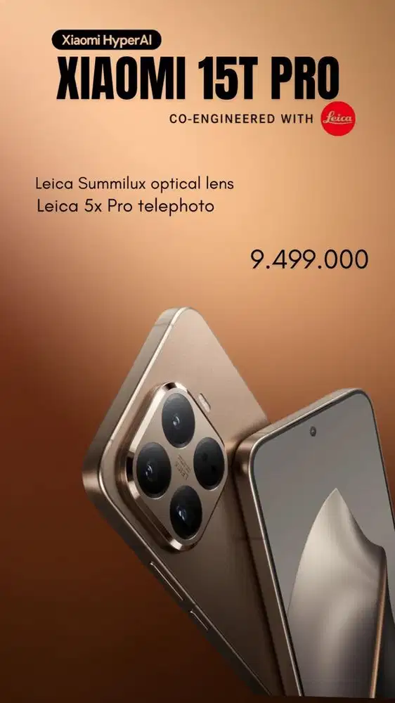 Promo xiaomi 15t pro 12/512