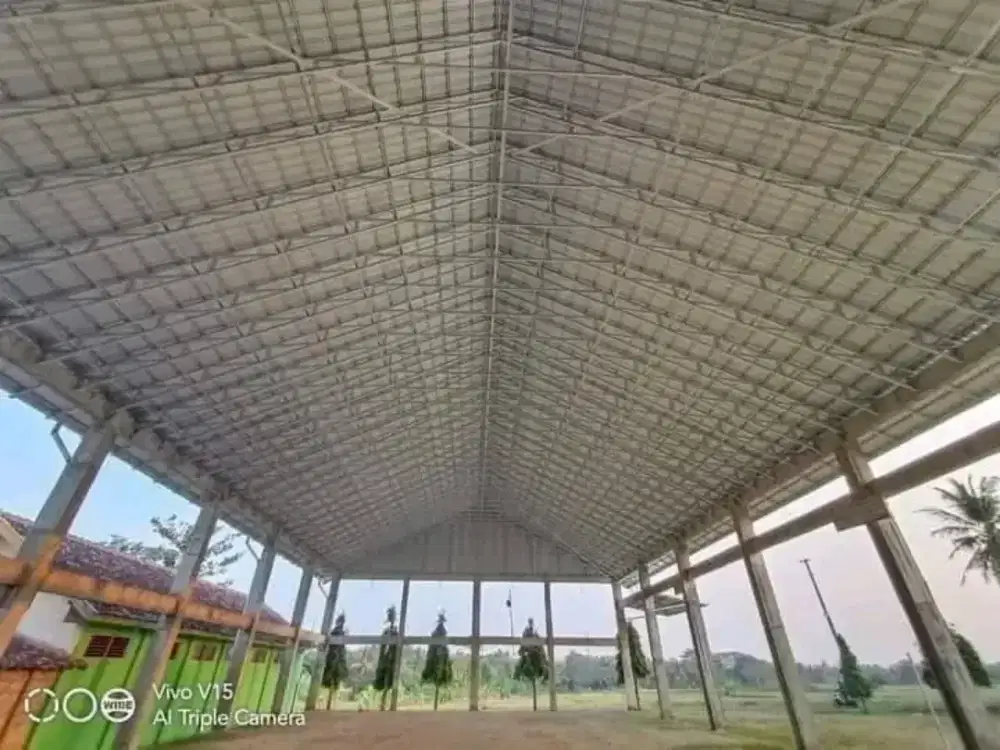 Plafon pvc dan kanopi baja ringan termurah