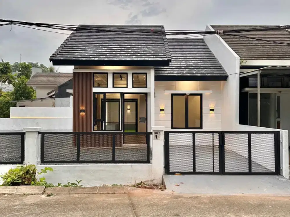 Rumah Modern Minimalis Posisi Hook Di Harvest City Cileungsi