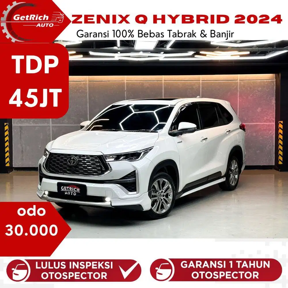 Toyota Innova Zenix Q Hybrid Tss Modellista Putih 2024