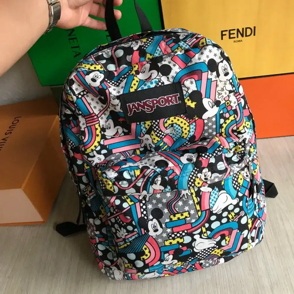 Jansport x Disney original backpack tas ransel