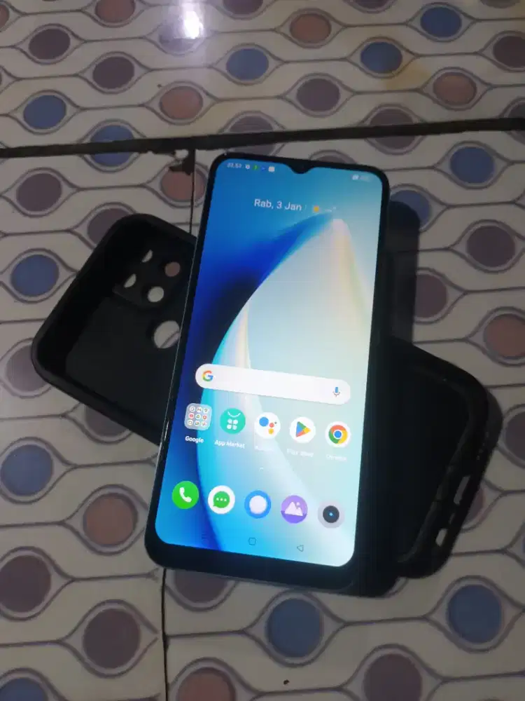 Realme narzo 50A 4/128 hp casan tipe c no minus