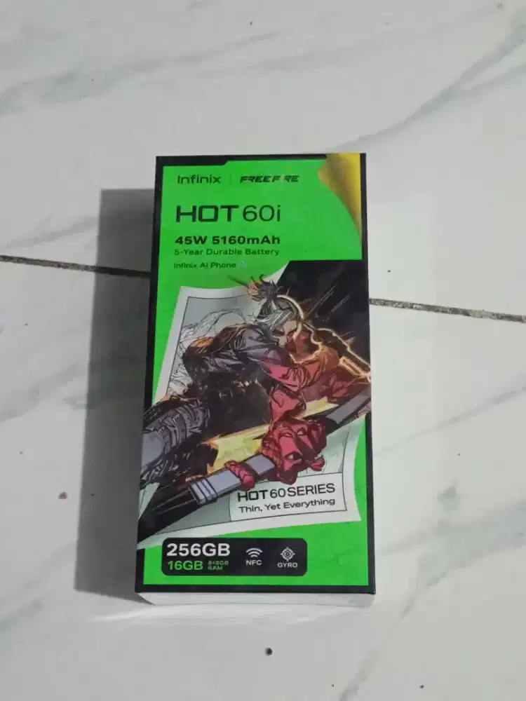 Infinix HOT 60i 8/256 Baru 100%