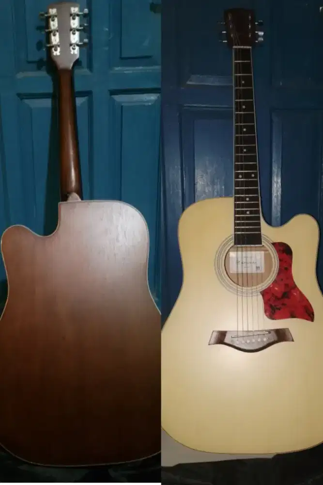 minat,FULLSET+CAPO] GITAR AKUSTIK JBS-01 SUNGKAI TER-BESTDEAL