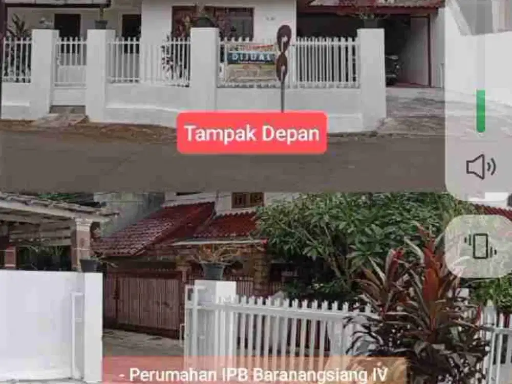 disewakan rumah luas hanya untuk tempat tinggal di komplek IPB bogor