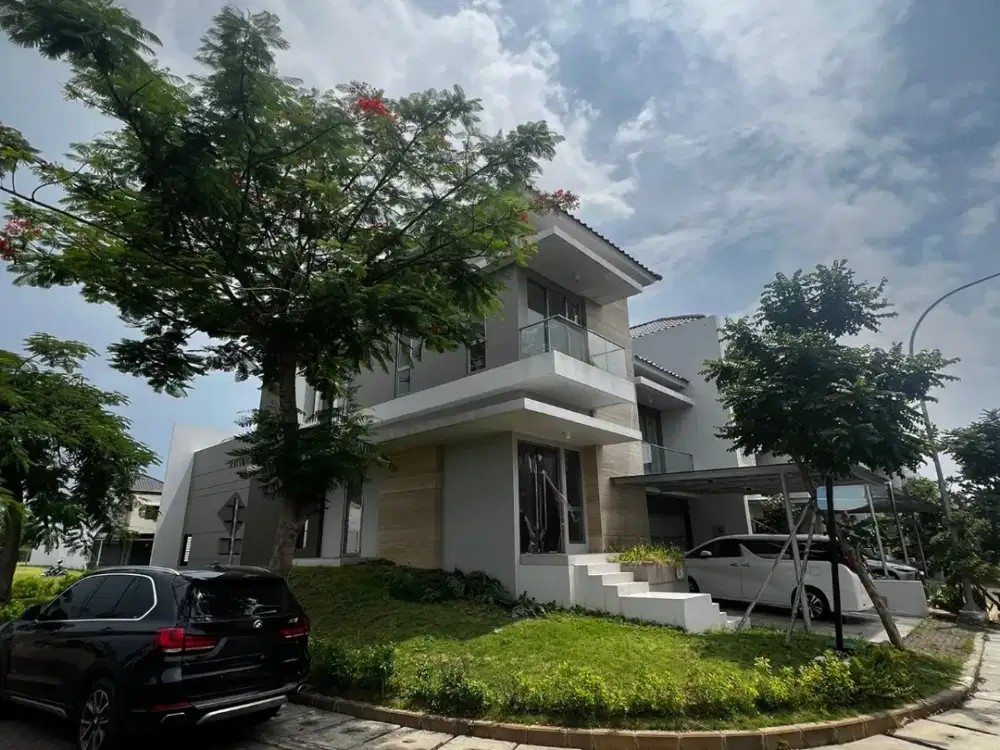 DIJUAL CEPAT RUMAH DI HOEK VIEW BAGUS @GOLF ISLAND, PIK