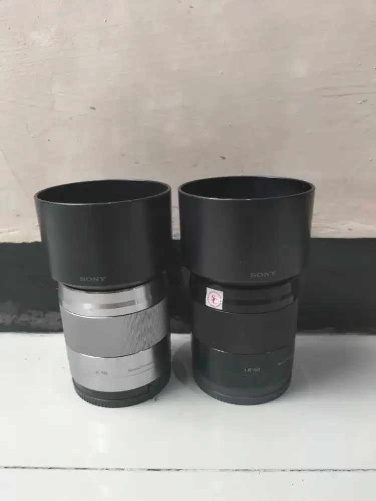 Lensa Fix Sony E50mm oss F1.8 Lancar jaya