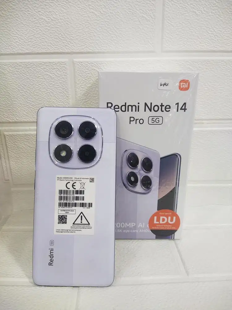 Redmi note 14 pro 5G 8/256 like new full original grs panjang