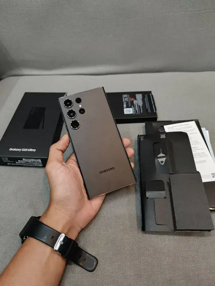 Samsung S23 Ultra 256gb Resmi Sein fullset oryginal lengkap