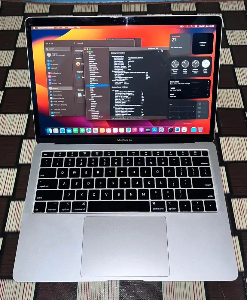 Macbook Air 2019 8/256 Core i5 Silver